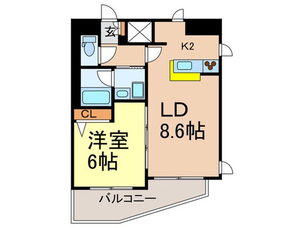 プライムア－バン西新宿Ⅰの物件間取画像